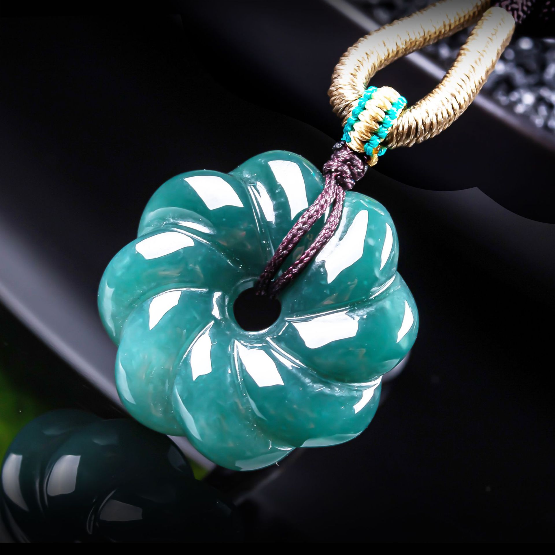 Natural Burmese Jadeite Flower - Women Accessories To Gift review and price