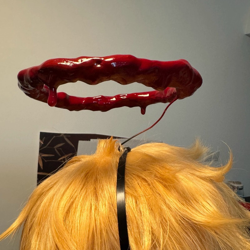 Anime Makima Cosplay Chainsaw  - Women'S Red Accessories review and price
