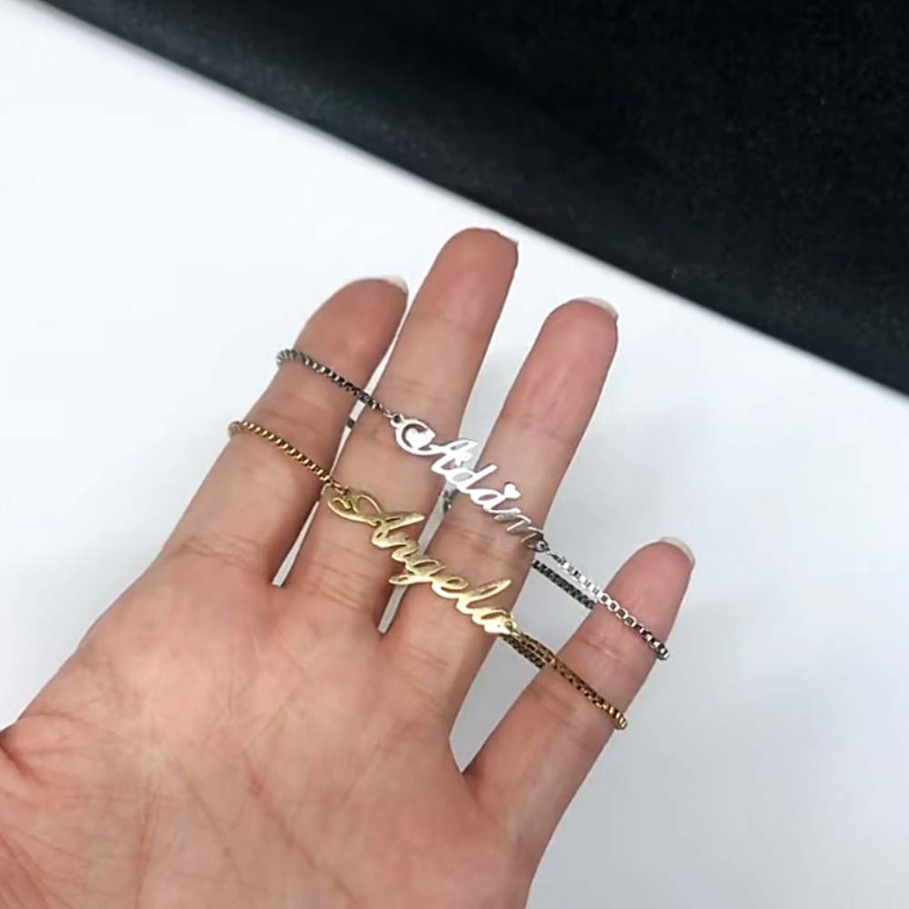 Couple Personalized Name Brace - Women Accessories Gift Box review and price