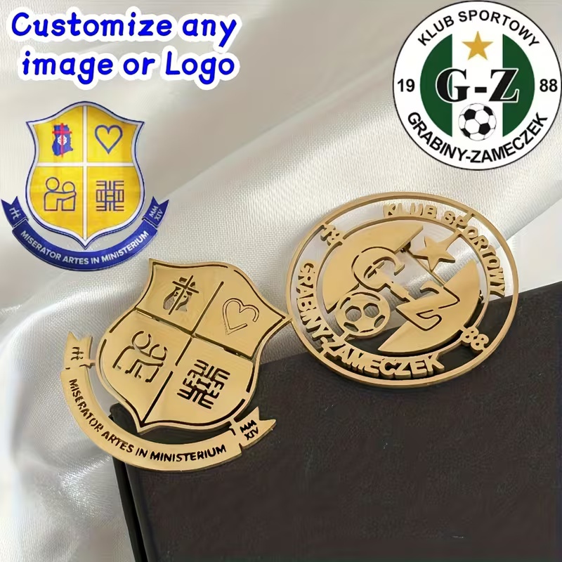 Custom Logo Brooch Simple Crea - Women Accessories Logo review and price