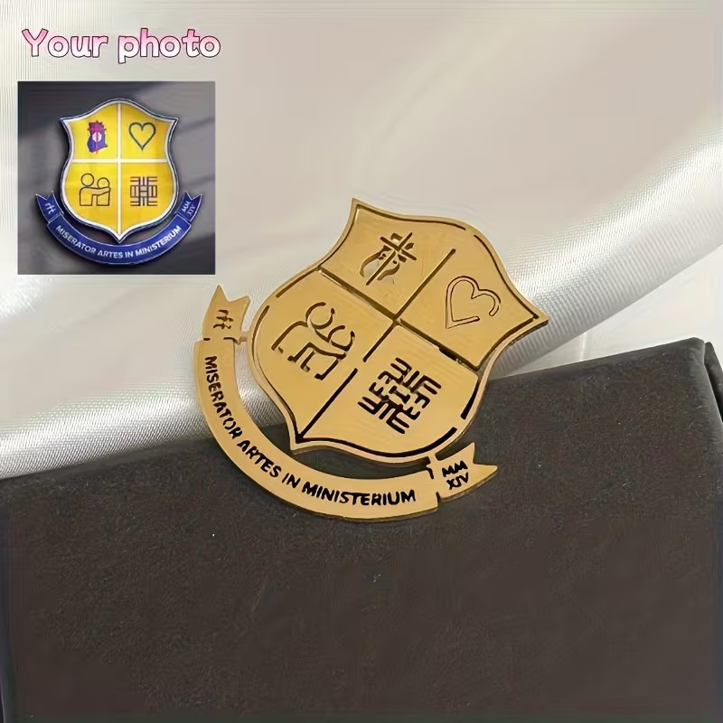 Custom Logo Brooch Simple Crea - Women Accessories Logo review and price