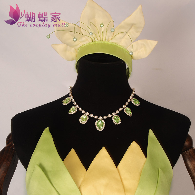 Princess Tiana Dress Cosplay C - Women'S Formal Accessories review and price