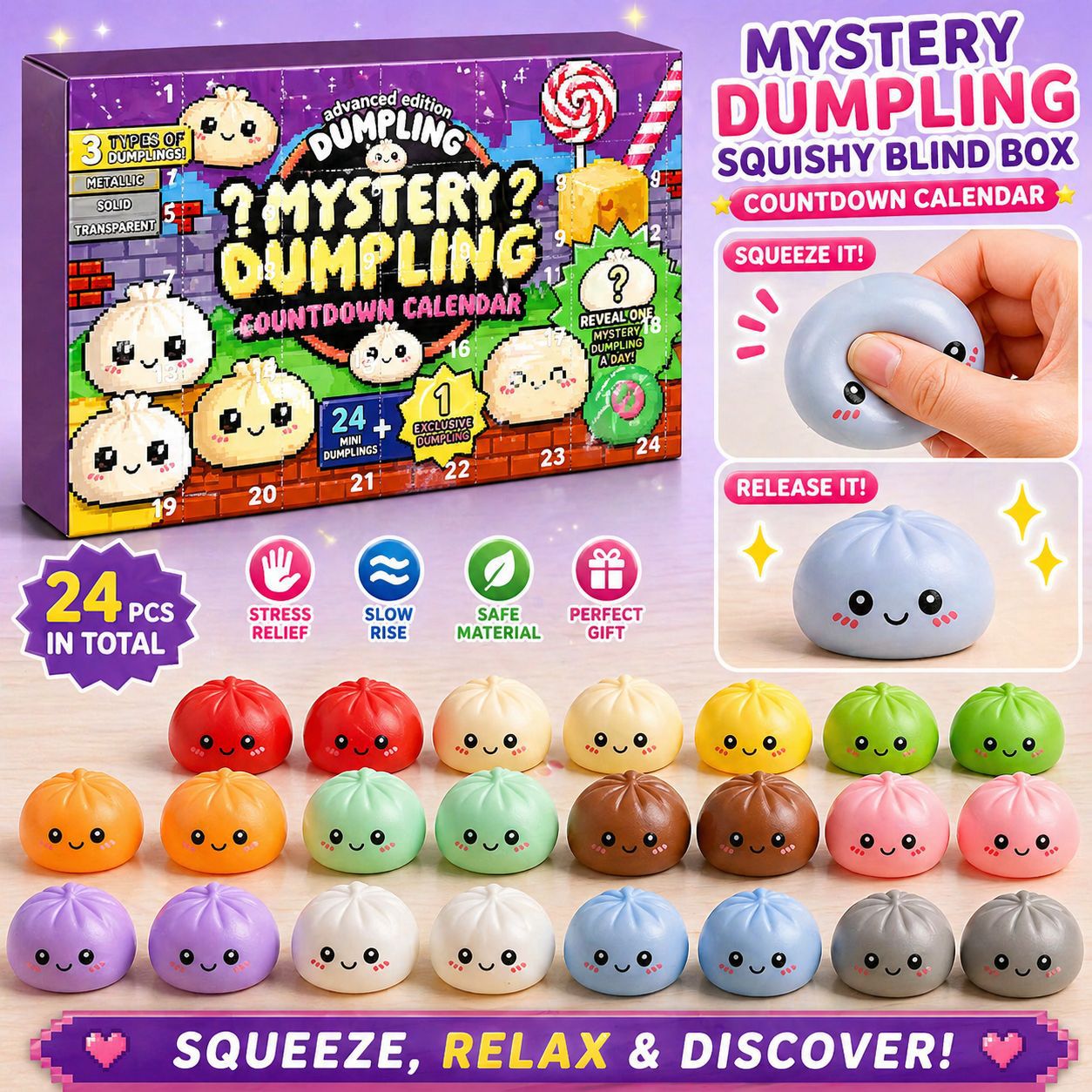 Surprise Dumpling Blind Box Co - Women Accessories Gift Box review and price