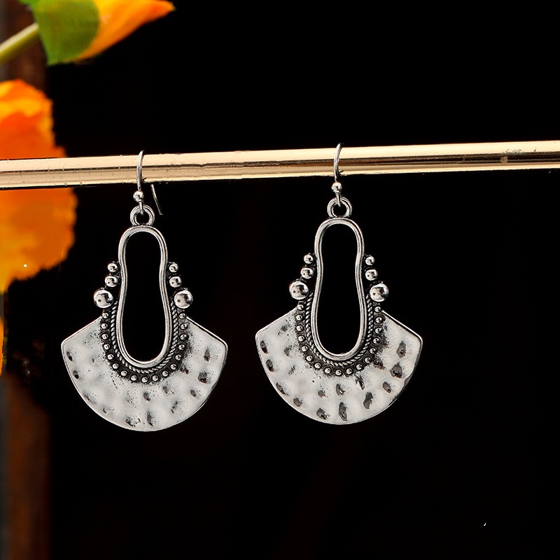 Hollow fan-shaped alloy pendan - Women'S Accessories Manufacturers review and price