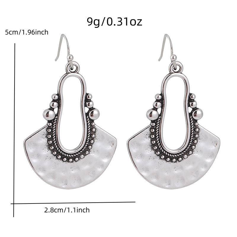 Hollow fan-shaped alloy pendan - Women'S Accessories Manufacturers review and price