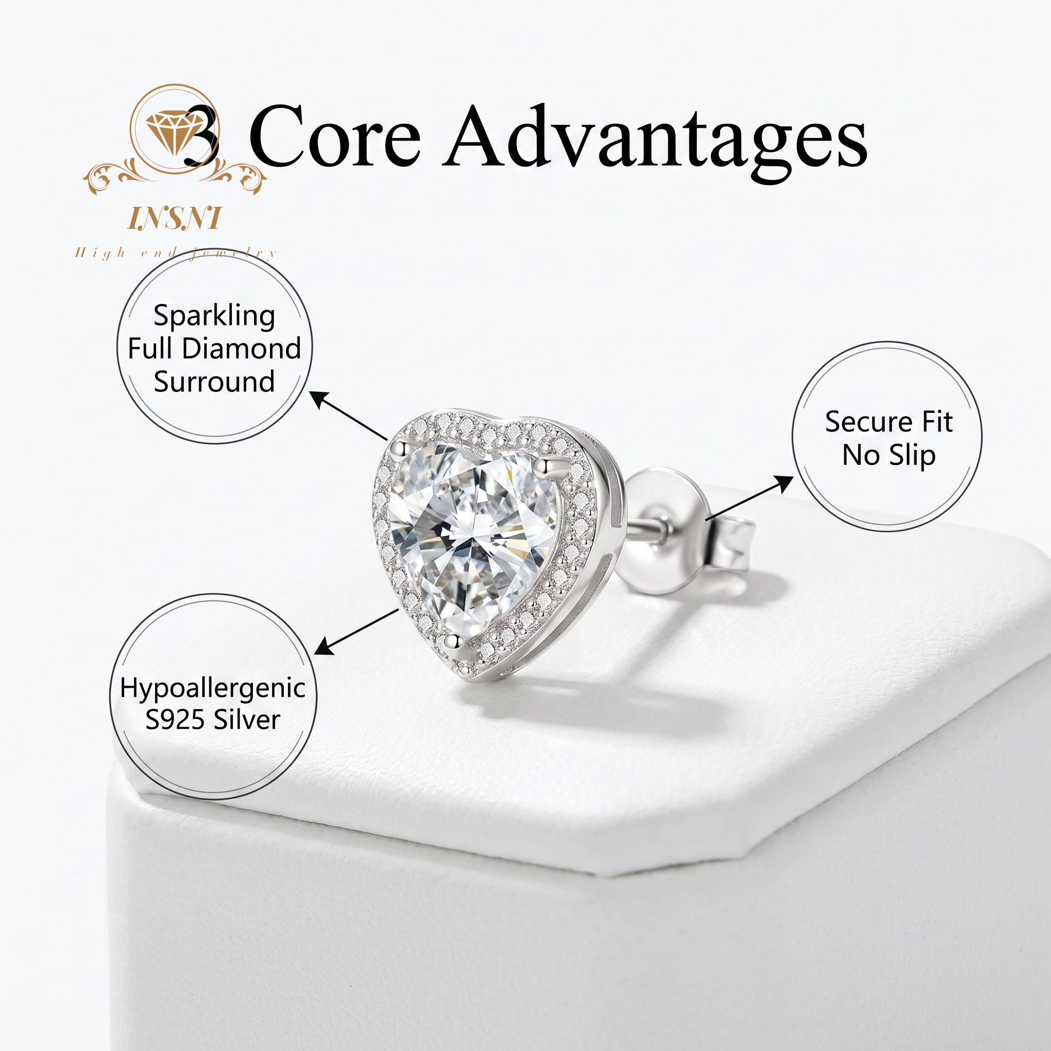 925 Sterling Silver Love Heart - Women'S Affordable Accessories review and price