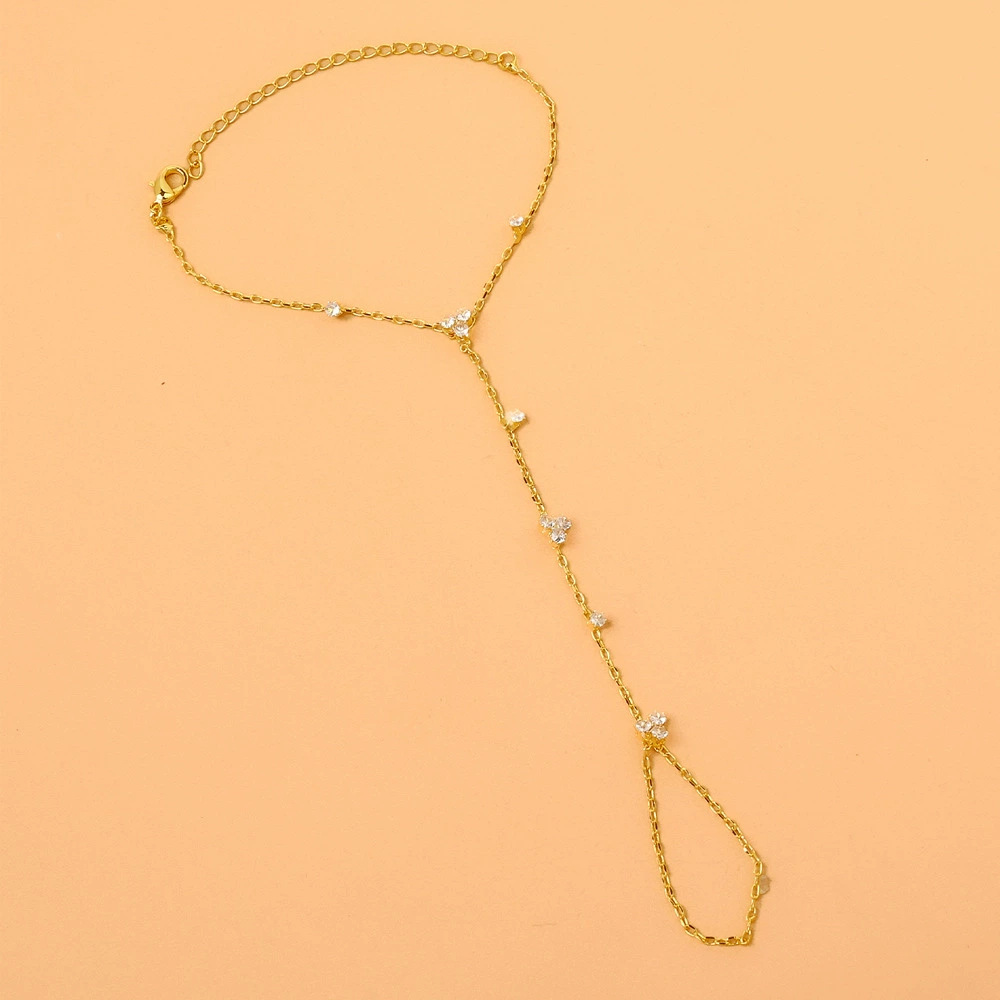 Crystal Fingerless Hand Chain  - Women'S Accessories Amazon review and price