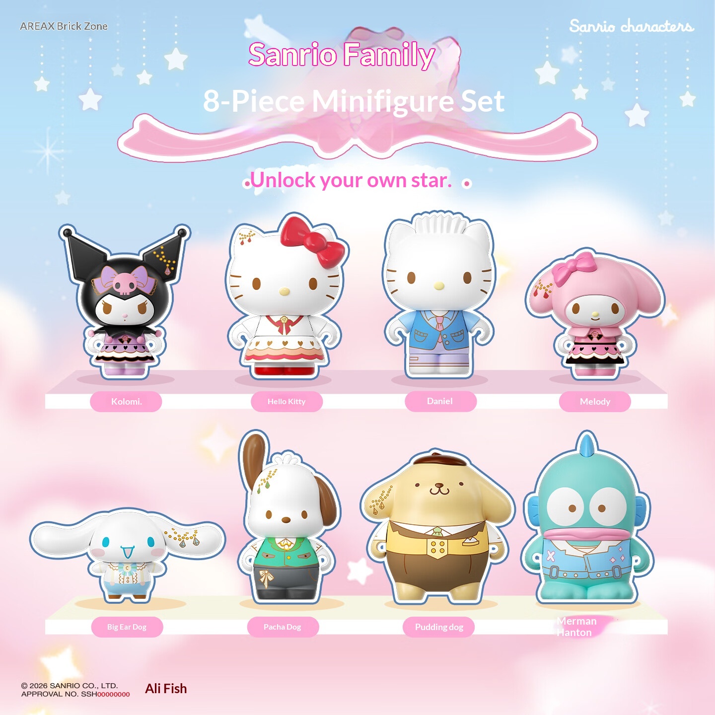 Areax Sanrio Characters Buildi - Women Accessories Gift Box review and price