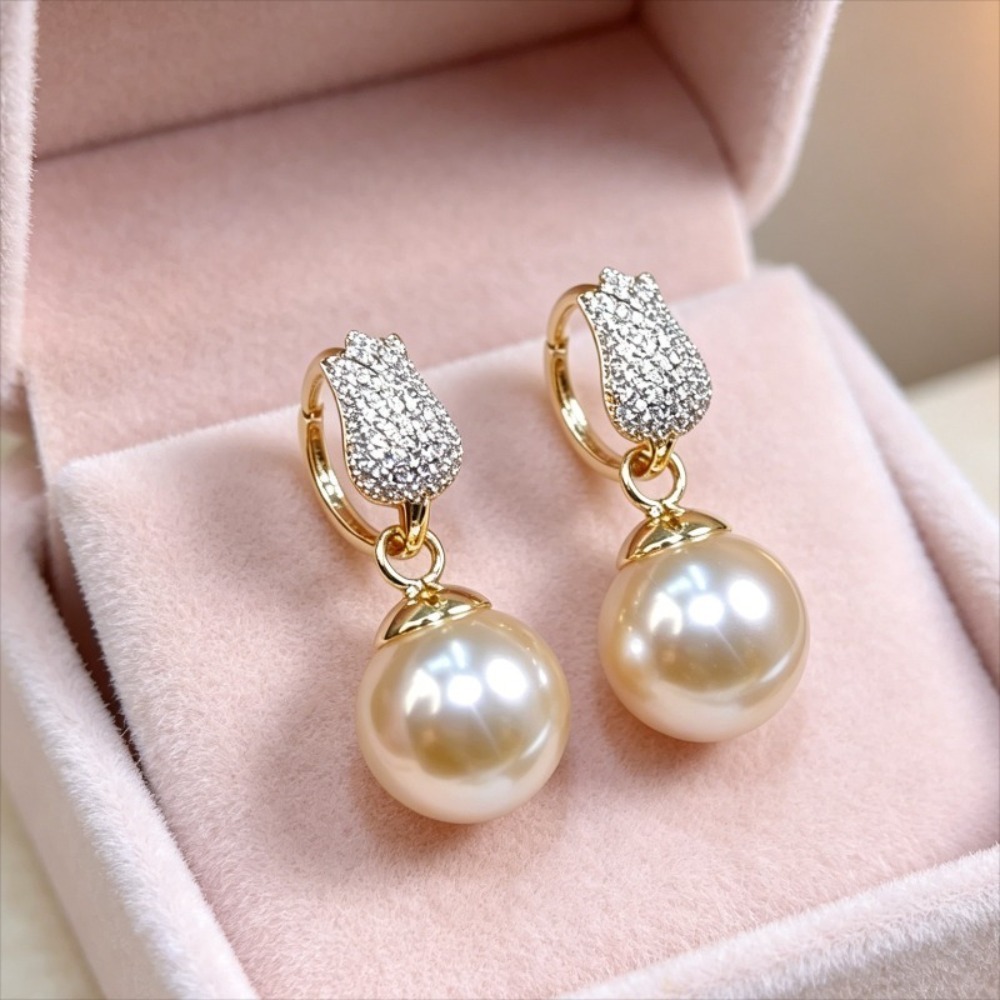1 Pair of Light Luxury Tulip-S - Women'S Affordable Accessories review and price