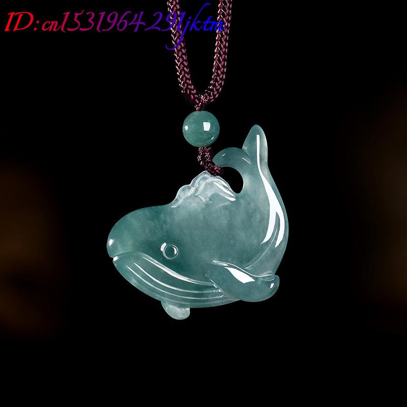 Natural Burmese Jadeite Whale  - Women Accessories To Gift review and price