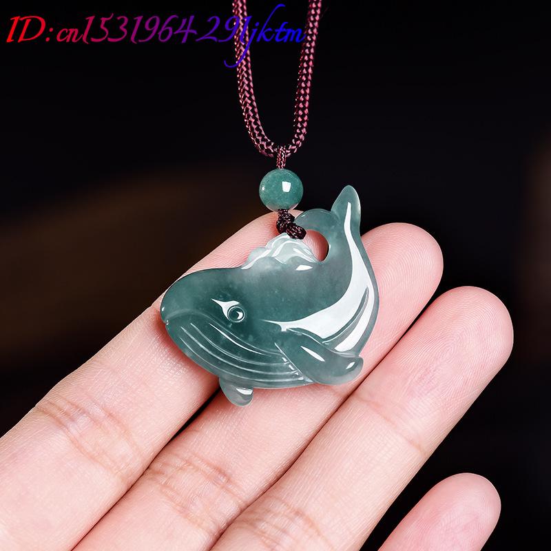 Natural Burmese Jadeite Whale  - Women Accessories To Gift review and price