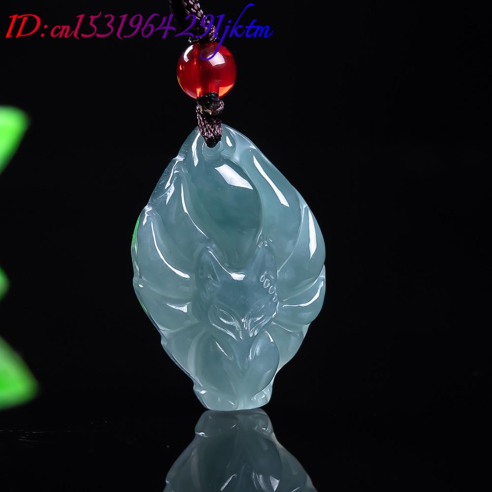Natural Burmese Jadeite Fox Pe - Women Accessories To Gift review and price