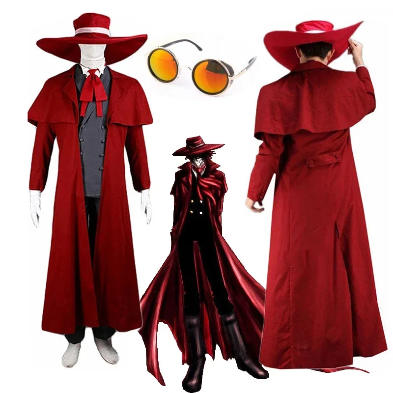 Anime Hellsing Alucard Cosplay - Women'S Red Accessories review and price