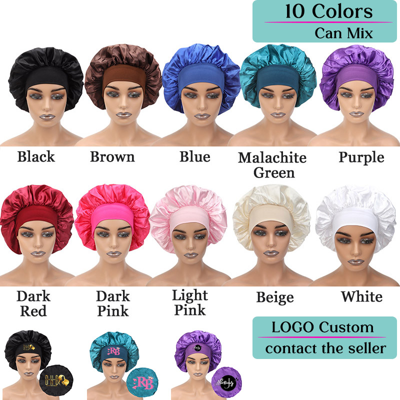 Comfy Satin Hair Bonnet 3 Pack - Women Accessories Logo review and price