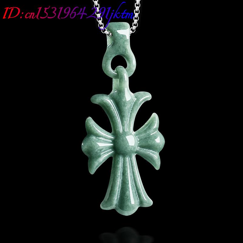 Natural Burmese Jadeite Cross  - Women Accessories To Gift review and price