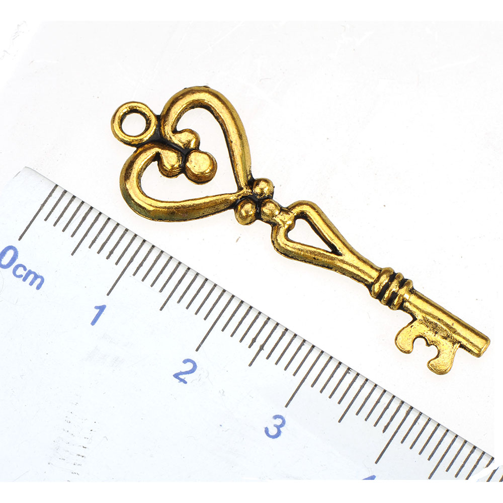 40pcs Gold Keys Charms Pendant - Women'S Accessories Manufacturers review and price