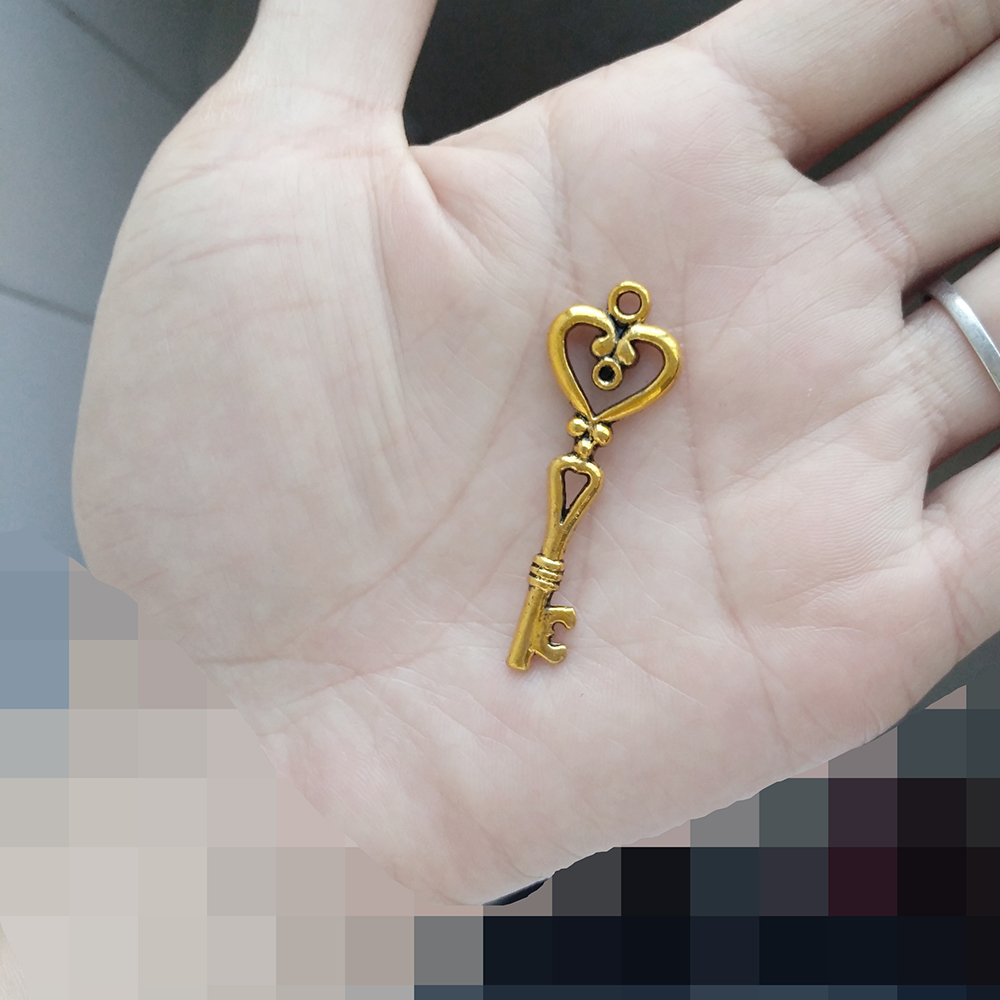 40pcs Gold Keys Charms Pendant - Women'S Accessories Manufacturers review and price