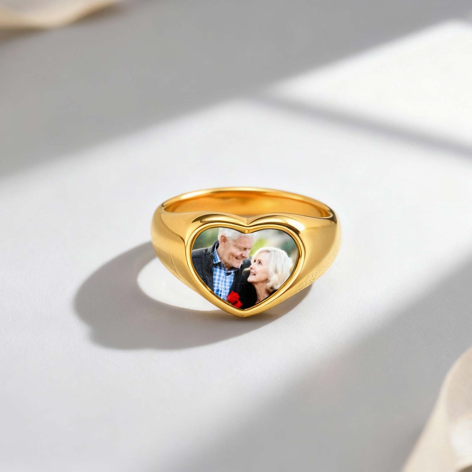 Custom Photo Signet Ring for W - Women Accessories Logo review and price