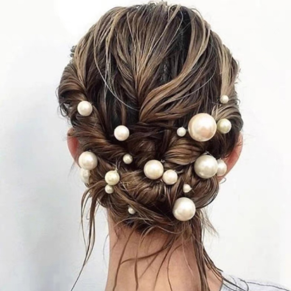 Pearl Crystal Hair Pins Comb S - Women'S Formal Accessories review and price