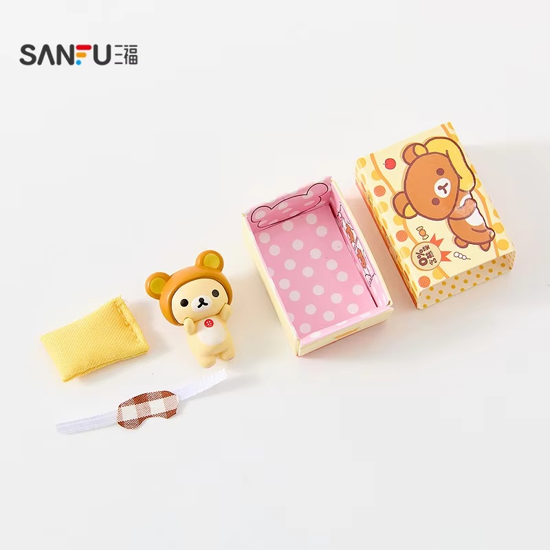 Sanfu Authentic Rilakkuma Cand - Women Accessories Gift Box review and price