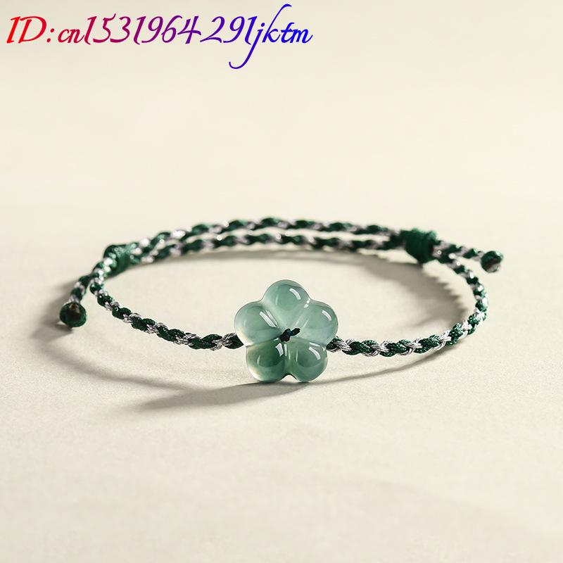 Burmese Jadeite Flower Bracele - Women Accessories To Gift review and price