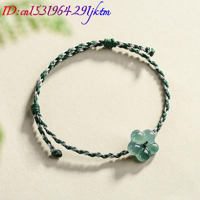 Burmese Jadeite Flower Bracele - Women Accessories To Gift review and price