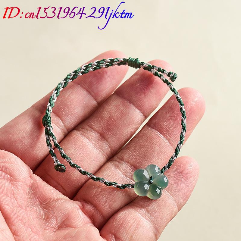 Burmese Jadeite Flower Bracele - Women Accessories To Gift review and price