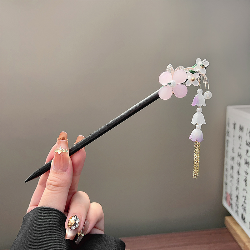 Classic Tassel Hair Stick Blac - Women'S Formal Accessories review and price