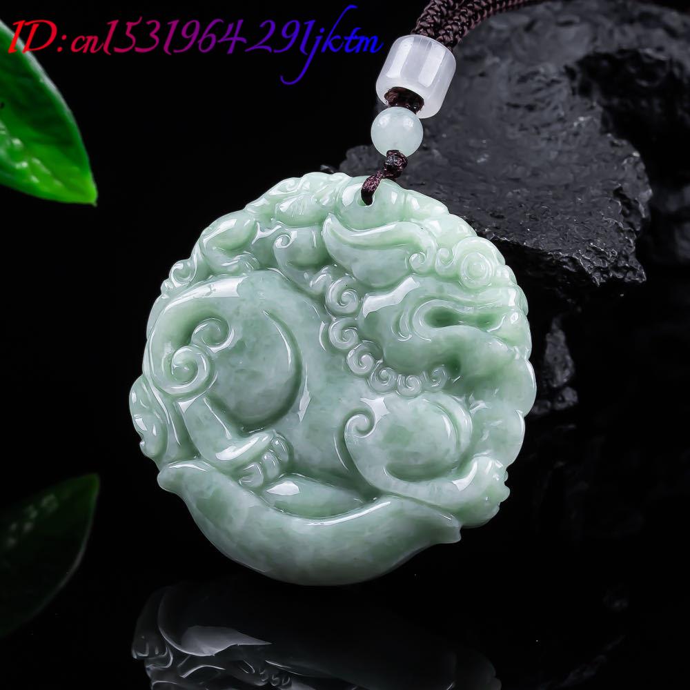 Natural Myanmar Jadeite Pixiu  - Women Accessories To Gift review and price
