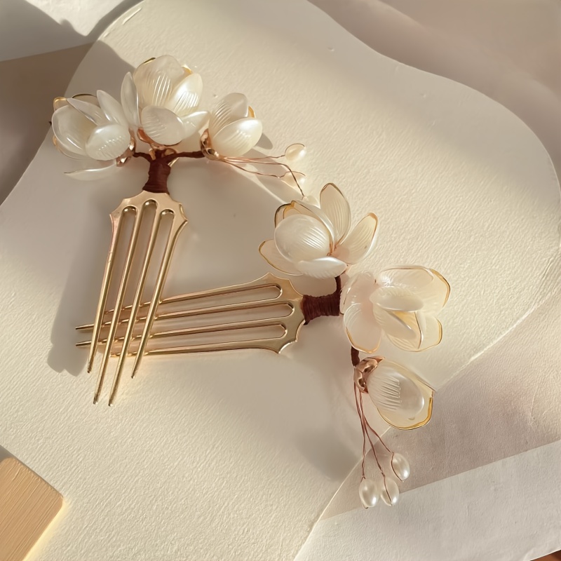 Chinese Style Shell Magnolia F - Women'S Formal Accessories review and price