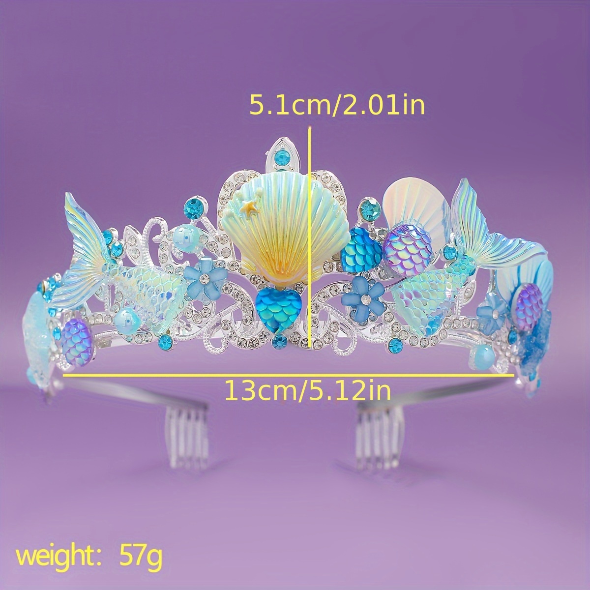 2025 New Mermaid Hair Comb Cro - Women Accessories To Gift review and price